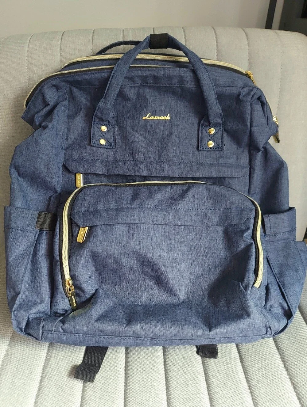 Viola Ⅱ Lovevook Laptop Backpack School Work Travel Bag Navy Blue Like New